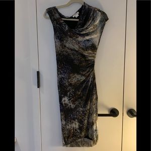 Multicolor Helmut Lang Bodycon Dress